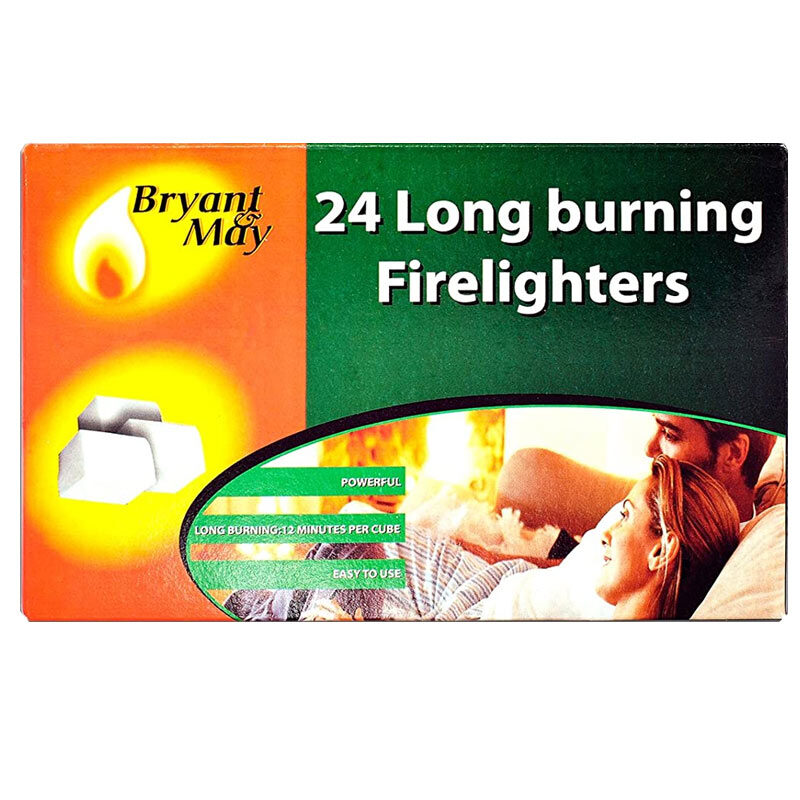 24 Long Burning Firelighters